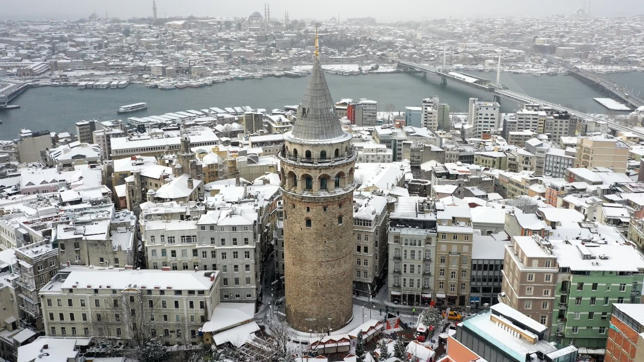 İstanbul'a yoğun kar uyarısı
