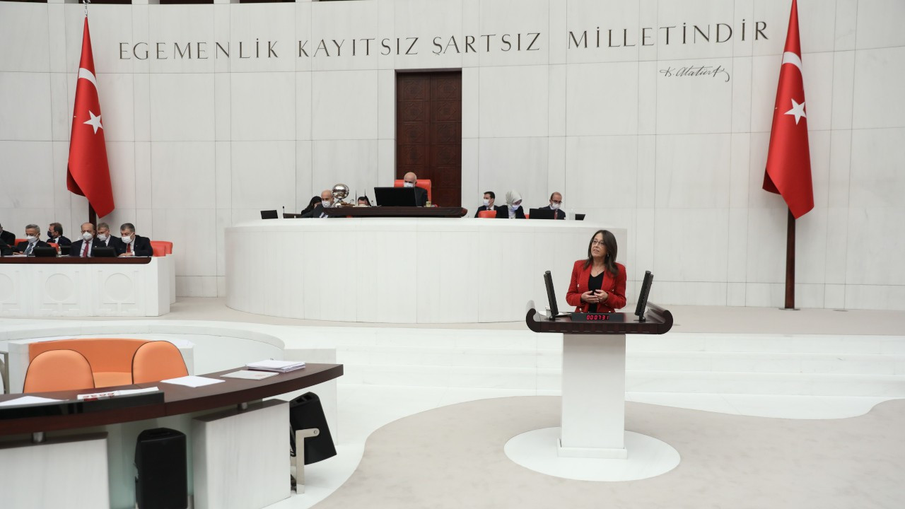 HDP'li Oya Ersoy, suç duyurusu yapılan tezi Meclis gündemine taşıdı