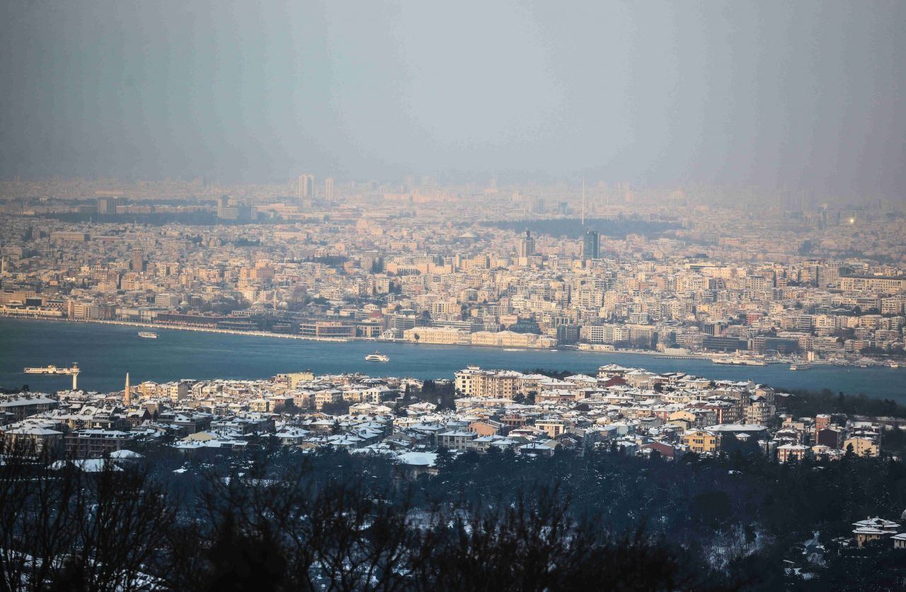 Son 30 yılın en soğuk mart ayı: İstanbul'dan kar manzaraları - Sayfa 1