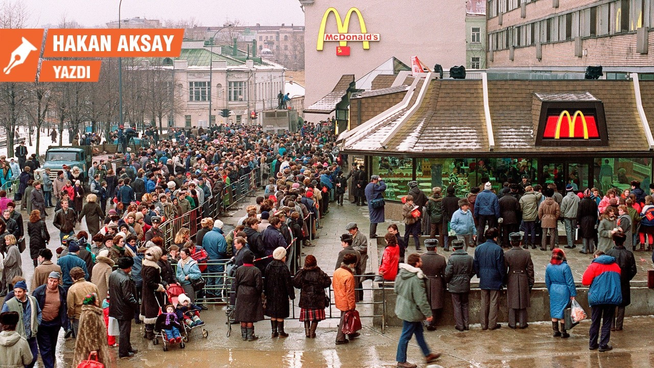 Dün komünistlerin kovamadığı McDonald’s bugün Rusya’yı terk etti