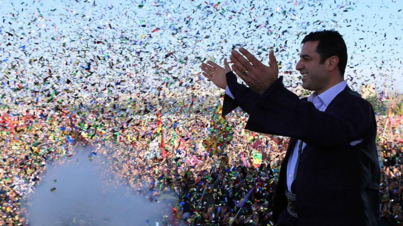 Demirtaş Newroz'u kutladı: Sesiniz Edirne'ye kadar ulaşıyor