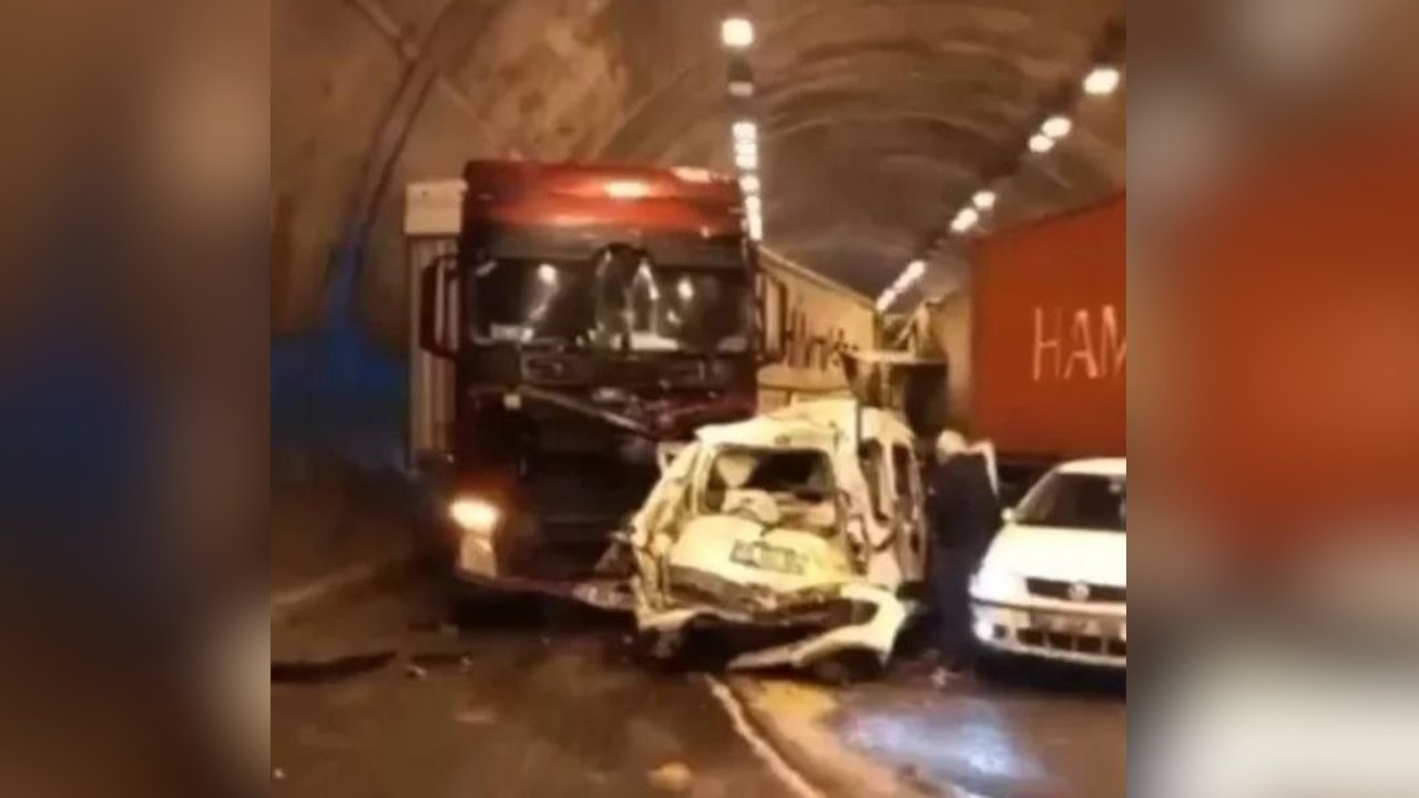 Bolu Dağı Tüneli 5,5 saat sonra trafiğe açıldı