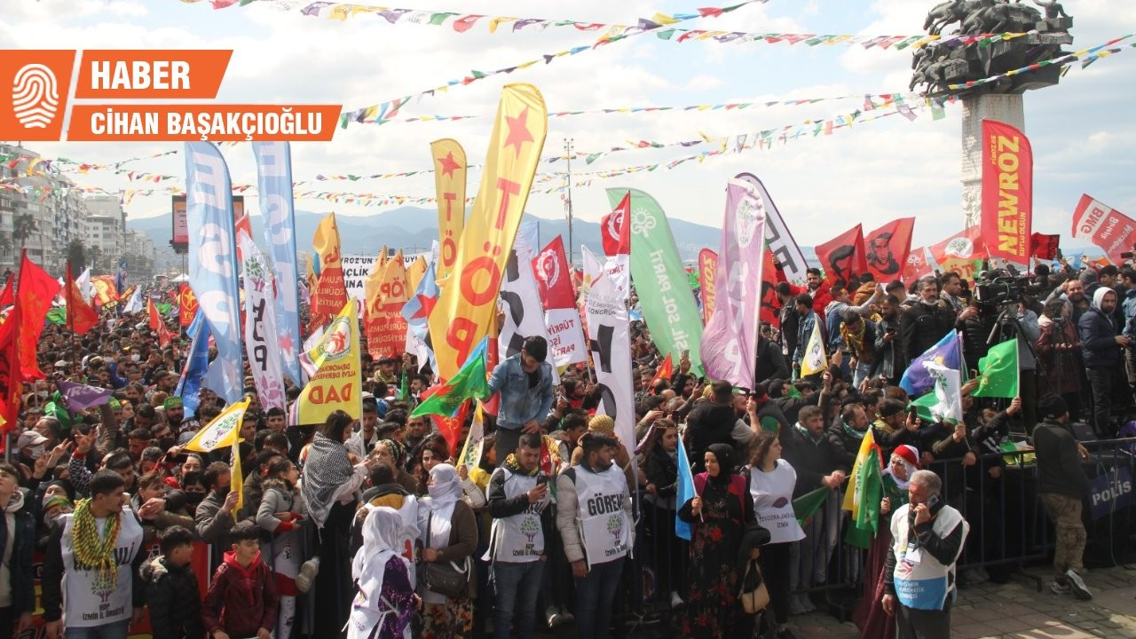 İzmir'de Newroz kutlamaları: 'Şimdi kazanma zamanı'