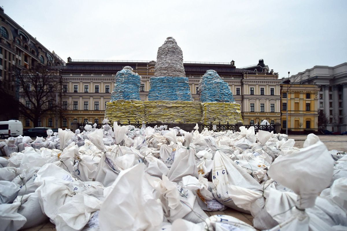 Ukrayna'da kültürel miras branda ve kum torbalarıyla muhafaza ediliyor - Sayfa 2