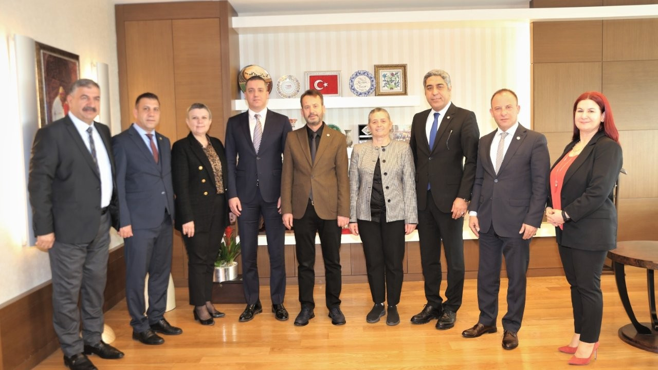 Türkiye Barolar Birliği yeni AYM üyesi Kenan Yaşar’ı ziyaret etti