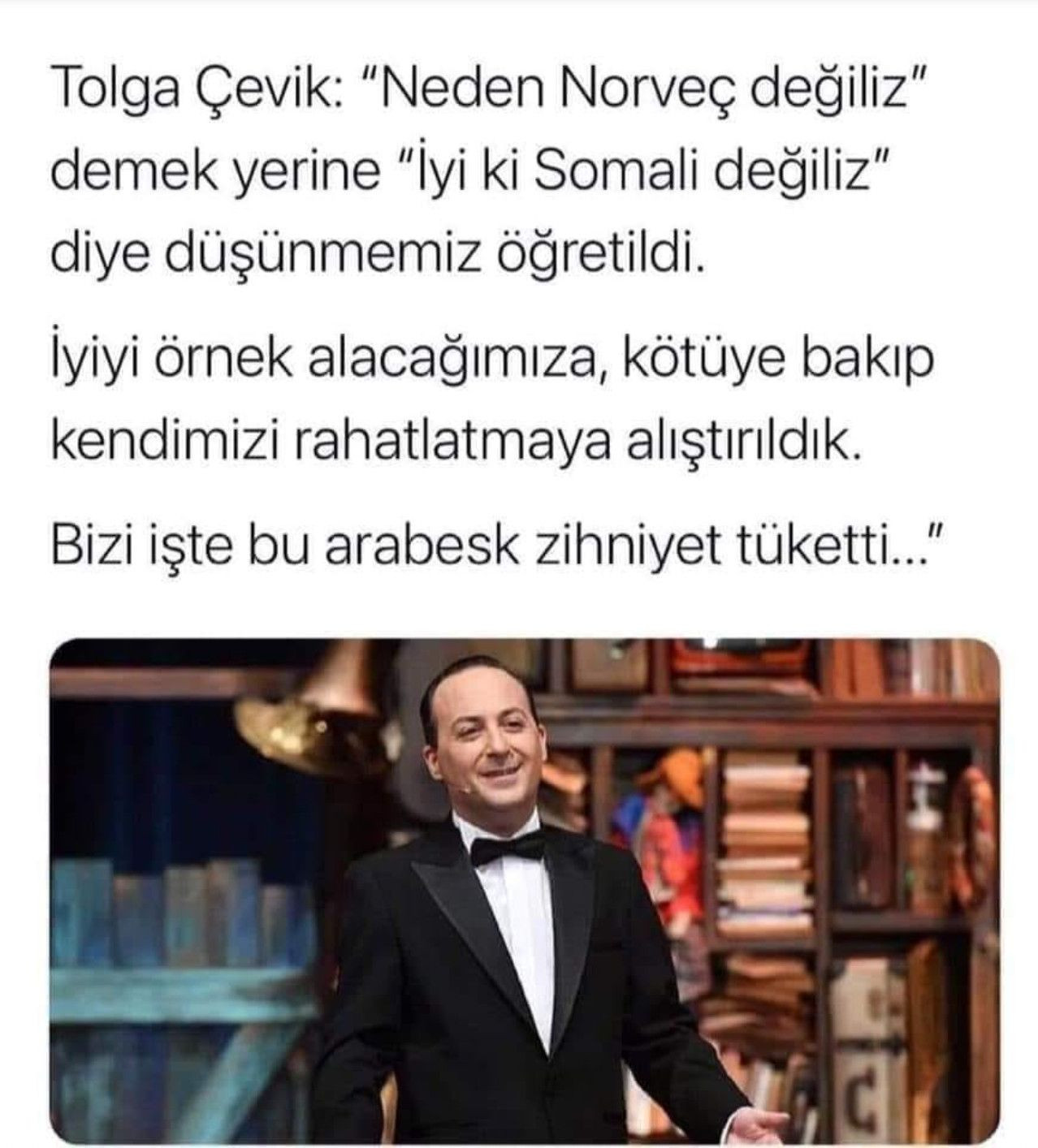 'Norveç-Somali' sözü Tolga Çevik'e ve Haluk Bilginer’in değil - Sayfa 3