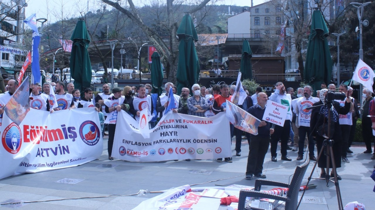 Trabzon'da zam protestosu: Halk faturalarını ödeyemez hale geldi