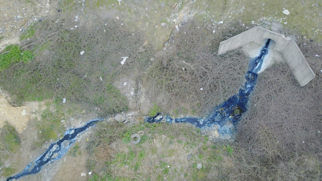 Alibeyköy Barajı'na uzanan dere 'mavi' akıyor: İçtiğimiz suların içine karışabilir - Sayfa 2