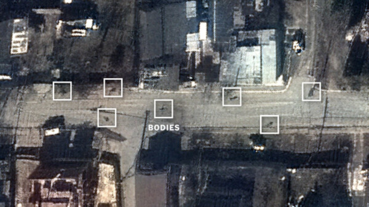 NYT: Uydu görüntüleri 'siviller Rusya çekilmeden öldürüldü' diyor