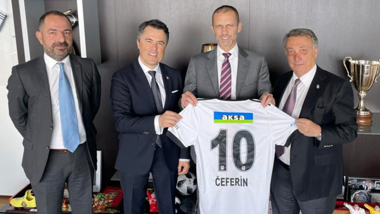 Ahmet Nur Çebi, UEFA Başkanı Ceferin'le görüştü