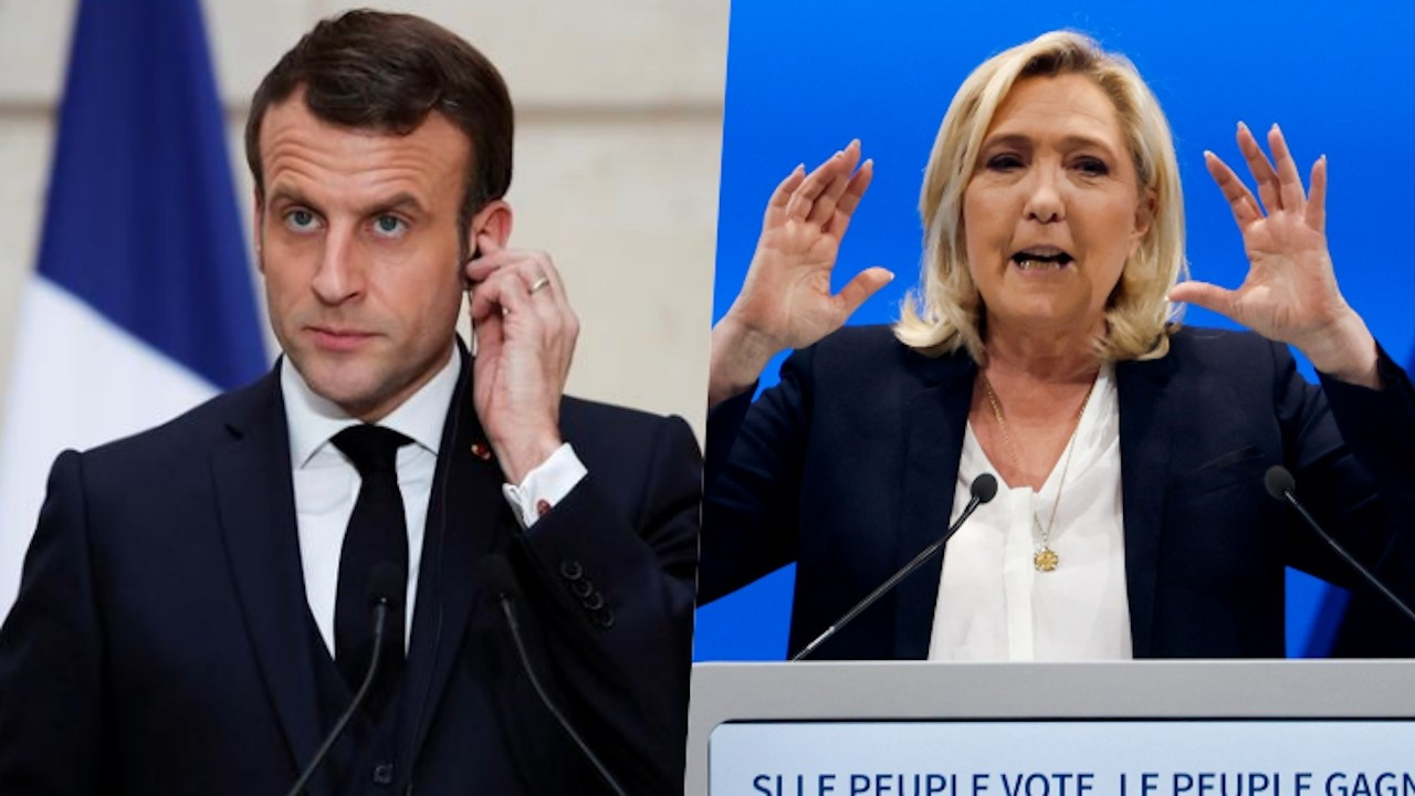 Fransa'da seçim: Macron-Le Pen yarışı ikinci tura kaldı
