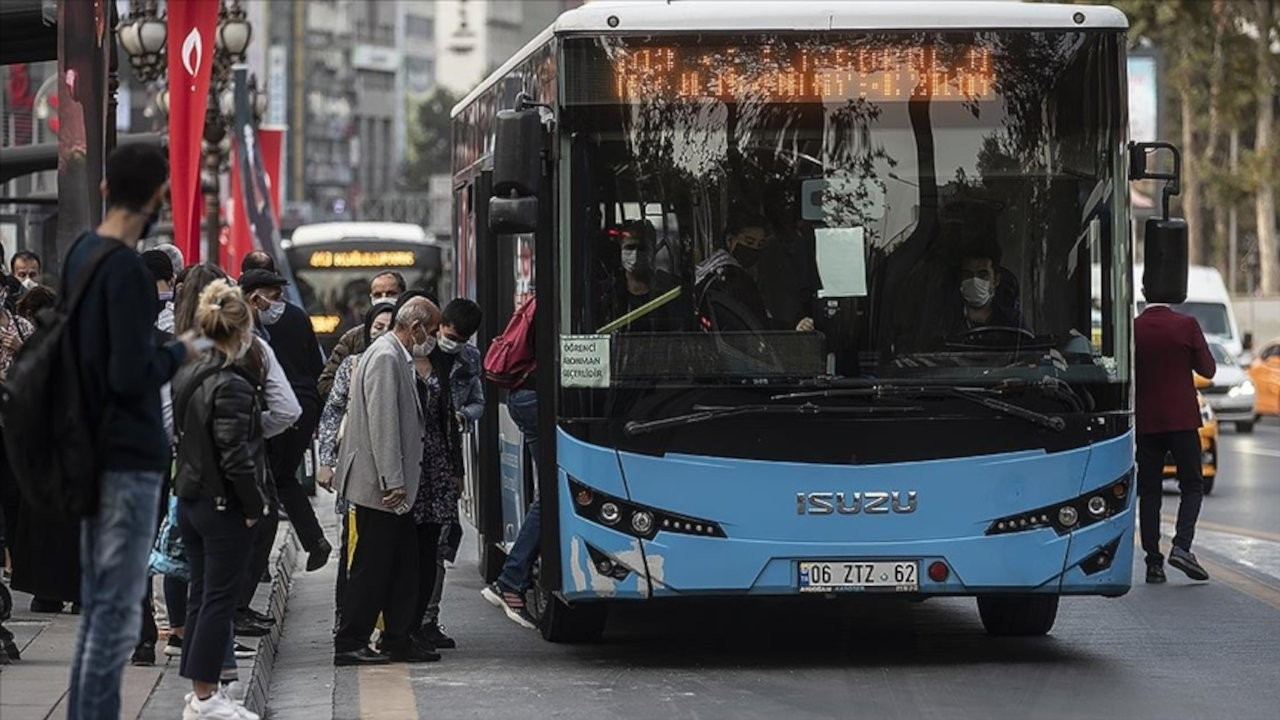Ankara’da 134 özel halk otobüsü kontak kapattı