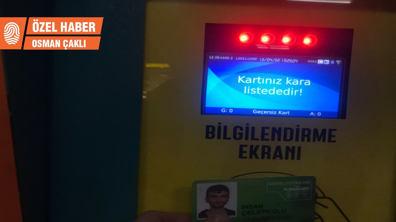 Bursa’da belediye gazetecilerin ulaşım kartlarını iptal etti