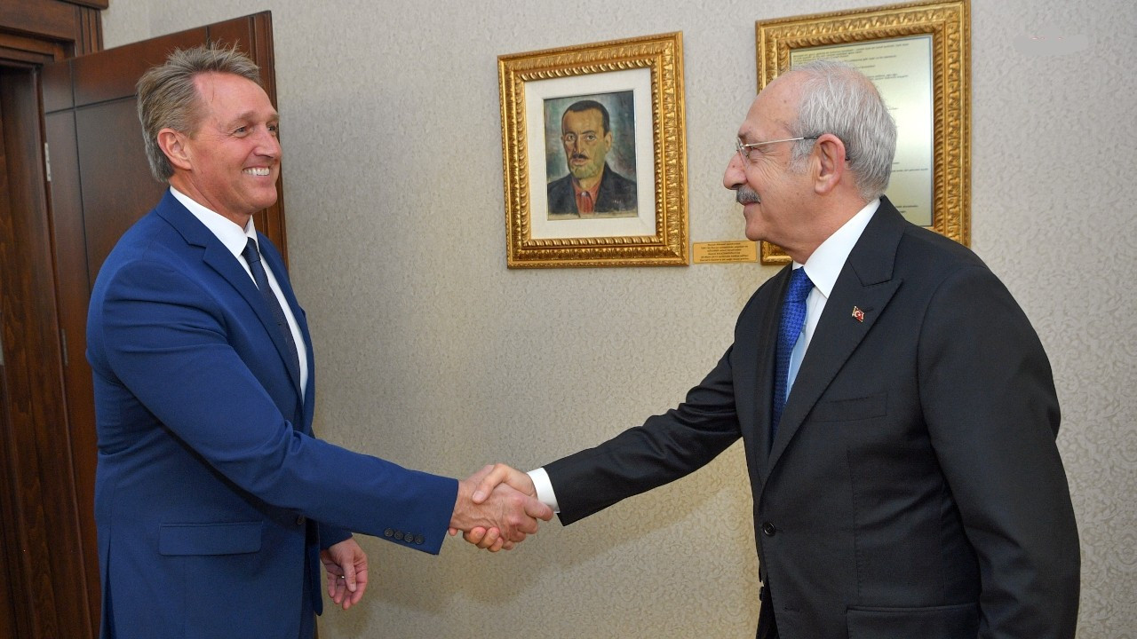 ABD Büyükelçisi'nden Kılıçdaroğlu'na ziyaret