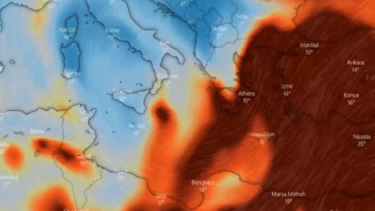 Avrupa Uzay Ajansı'ndan Türkiye'ye 'toz bulutu' uyarısı