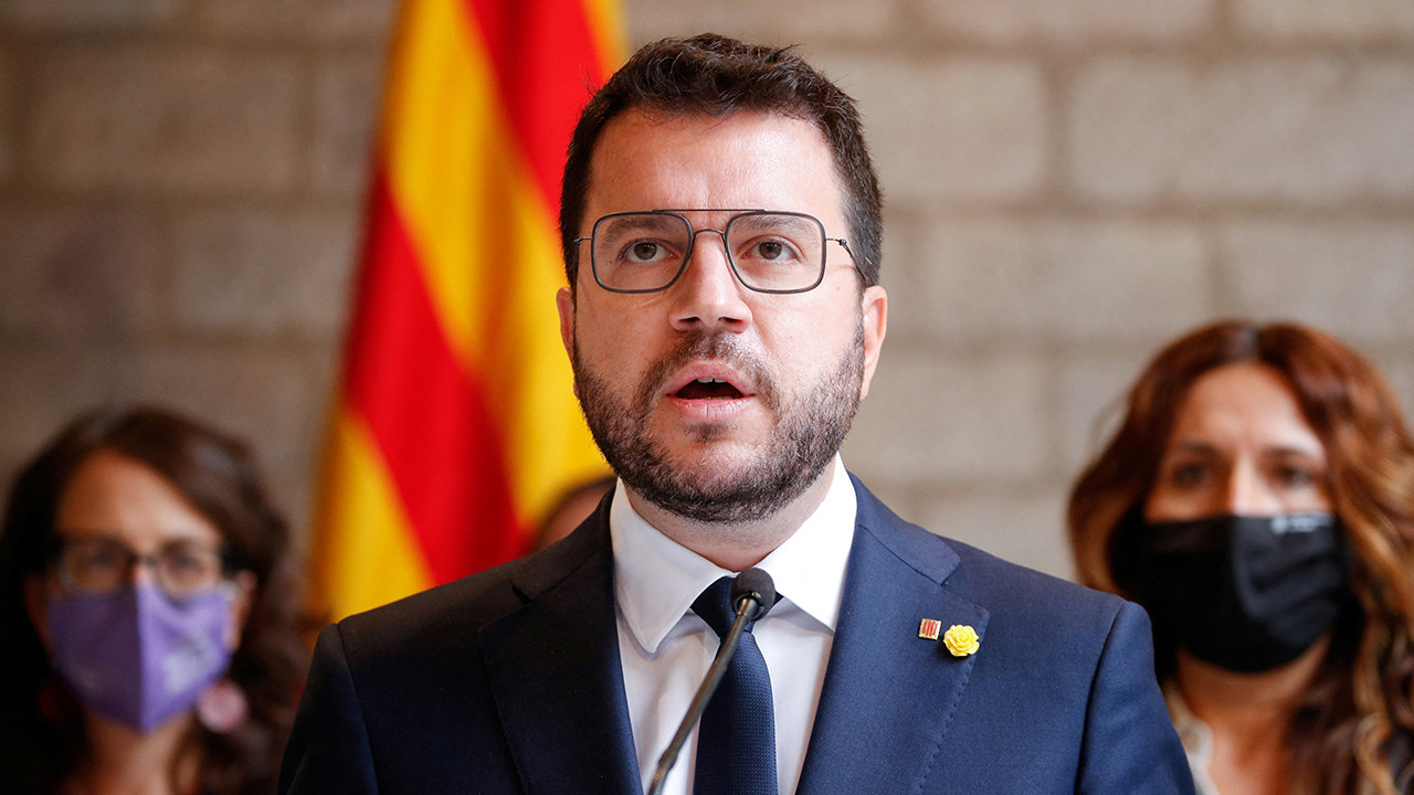 Katalan lider Aragonès, Pegasus casus yazılımıyla gözetlenmiş