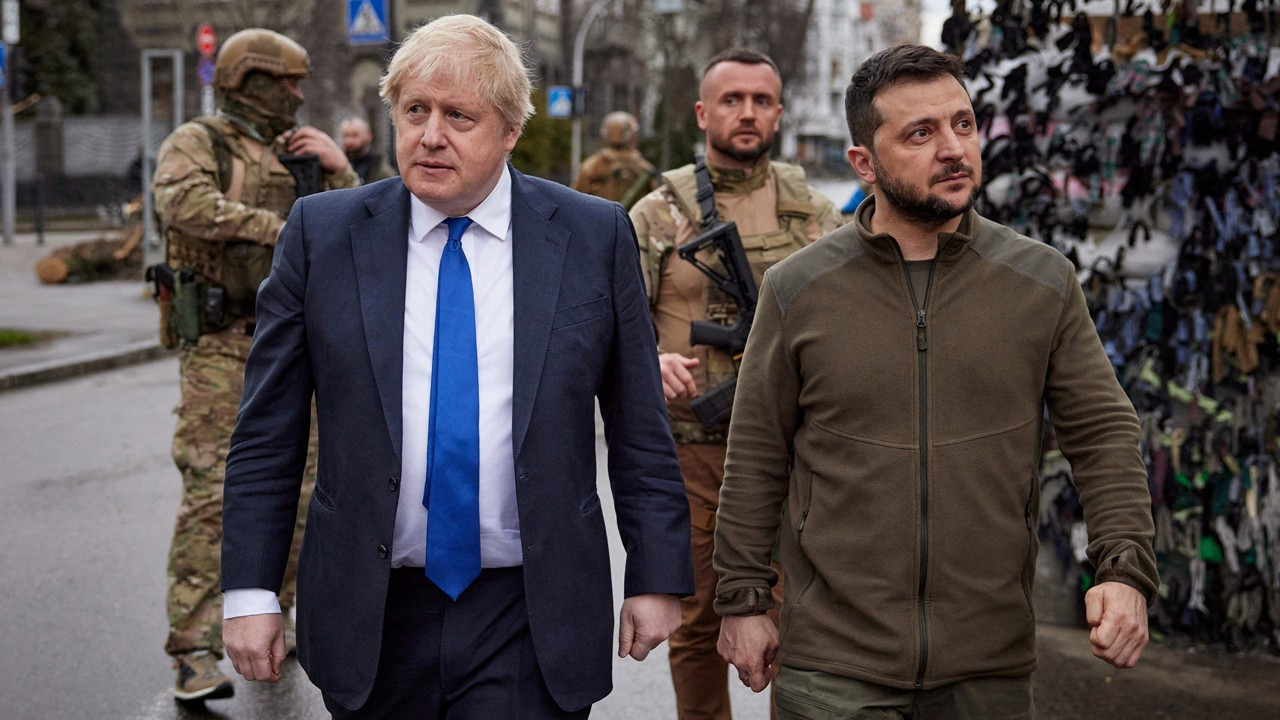 Odessa'da Mayakovski caddesinin ismi Boris Johnson oldu