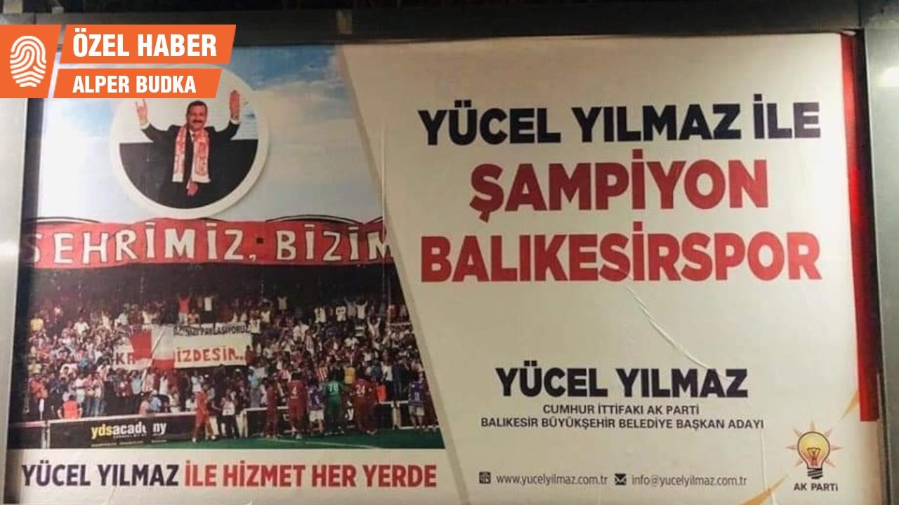Balıkesirspor düştü, AK Partili başkana ‘o afiş’ hatırlatıldı