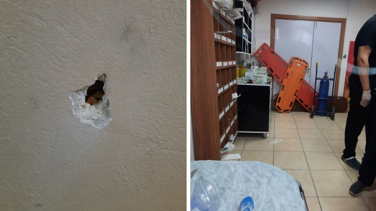 Diyarbakır'da sağlık çalışanlarına saldırı: Polisten alınmaya çalışılan silah duvarı deldi