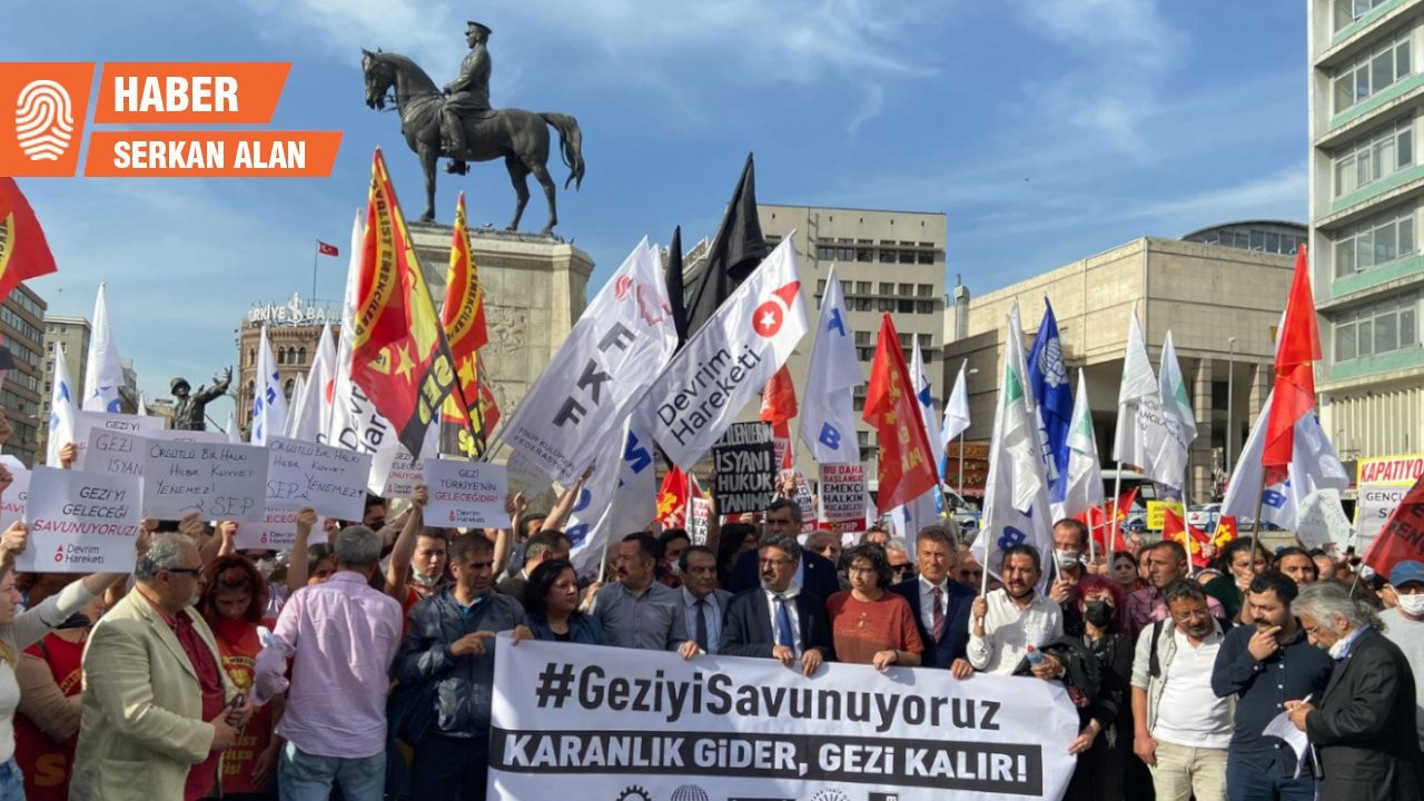 Ankara’da ‘Gezi’ tepkisi: Karanlık gider Gezi kalır