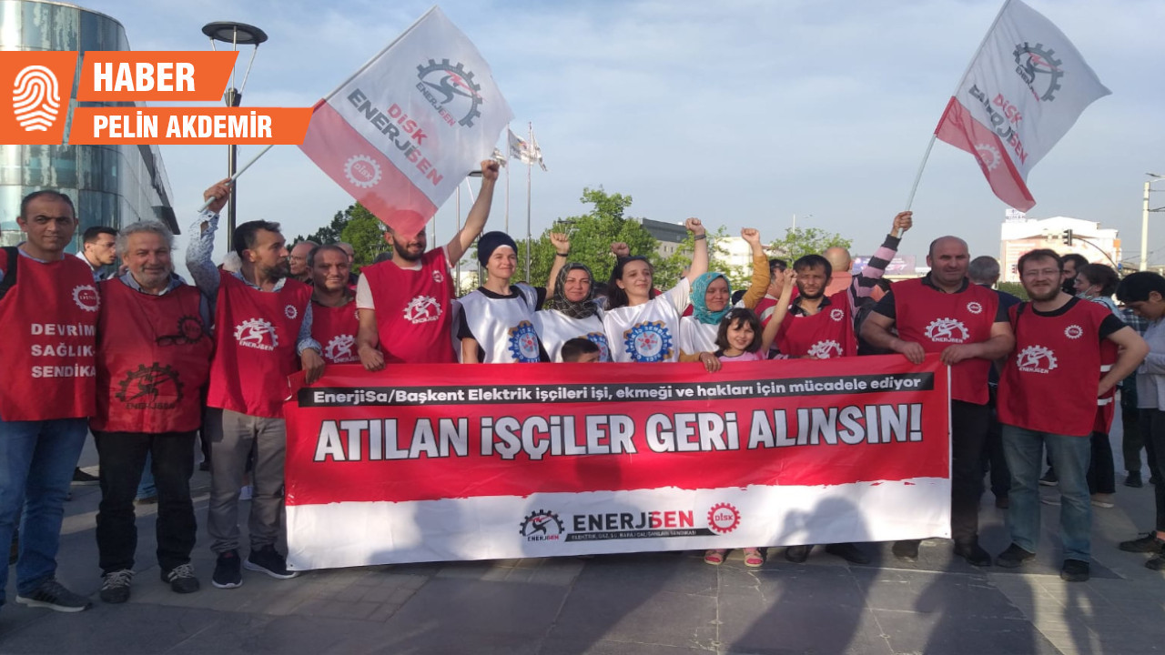 EnerjiSa işçileri Bursa’da: Sesimizi duyurana kadar durmayacağız