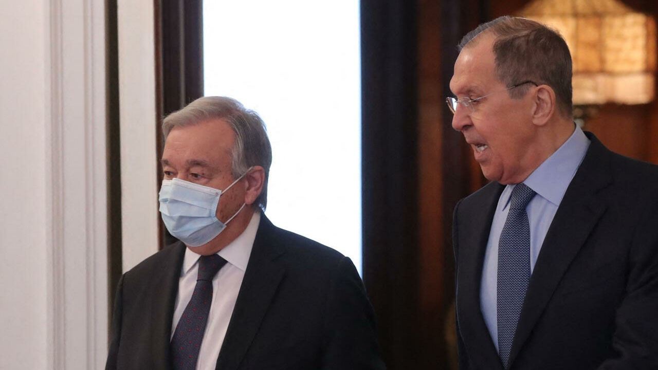 Lavrov-Guterres görüşmesi: Mariupol'da müzakere olmayacak