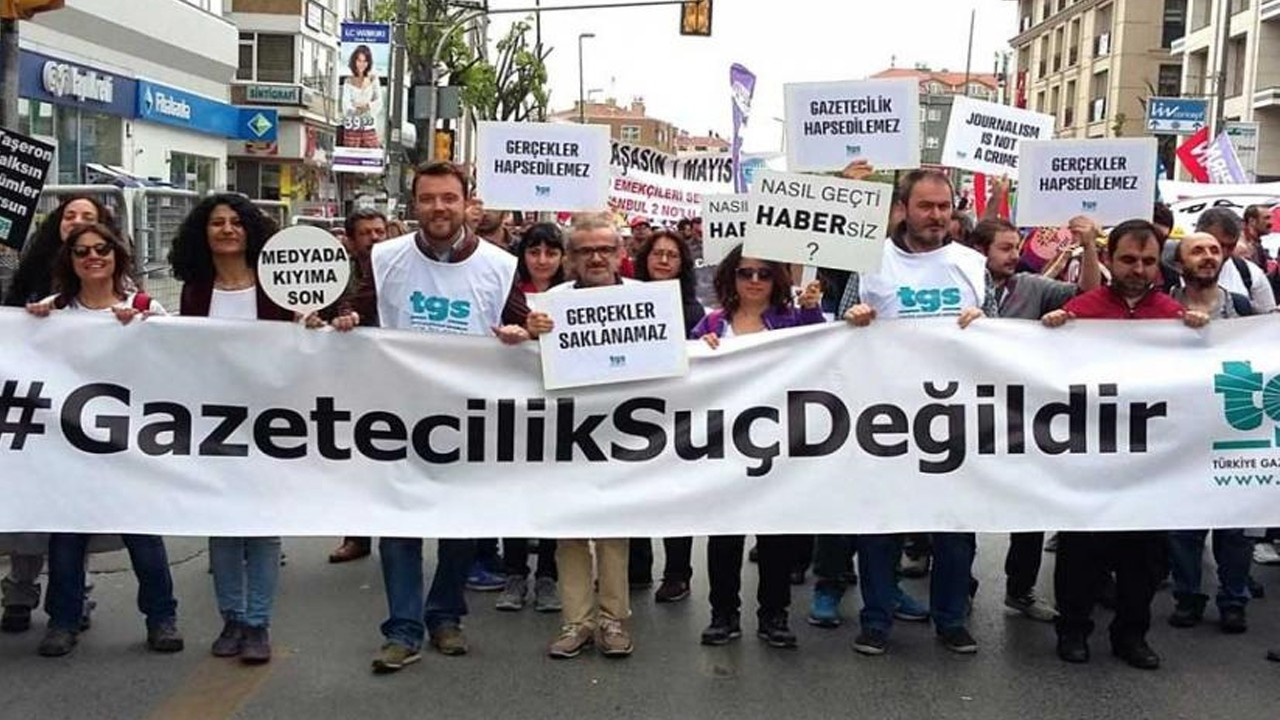 Türkiye Gazeteciler Sendikası 1 Mayıs'ta 8 ilde alanlarda