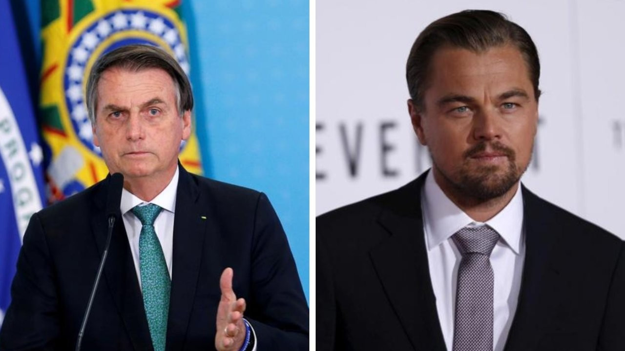 Bolsonaro, Leonardo DiCaprio'yu hedef gösterdi