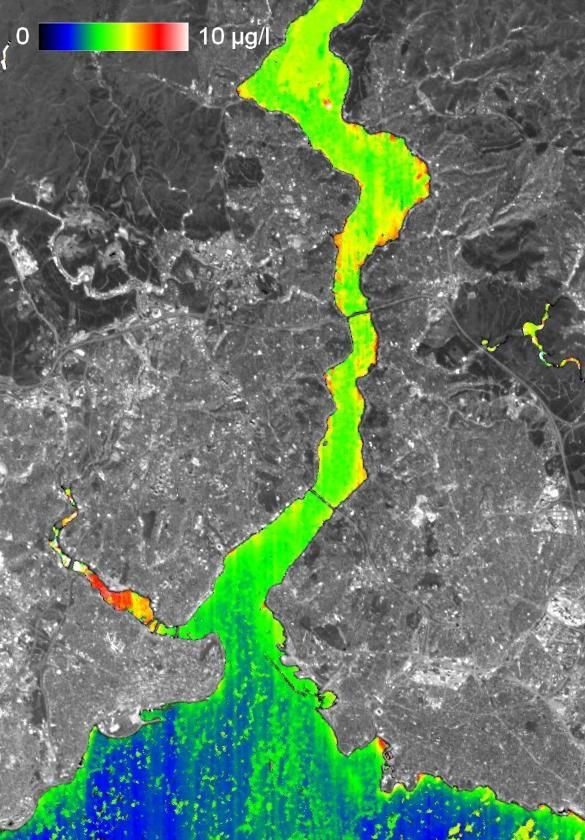 Almanya'nın uydusu görüntüledi: İstanbul Boğazı'nda 'klorofil yoğunluğu' - Sayfa 2
