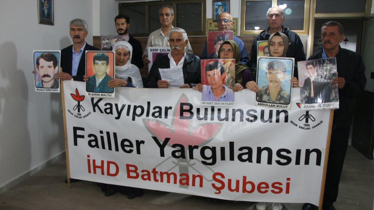 İHD Batman gözaltında kaybedilen Ahmet Tekin’in akıbetini sordu