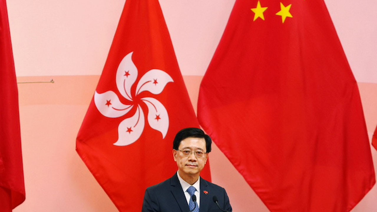 ABD'nin yaptırım listesindeki John Lee Hong Kong'un yeni lideri seçildi