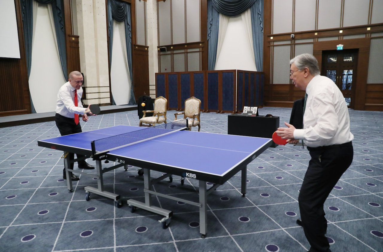 Erdoğan ve Tokayev masa tenisi oynadı - Sayfa 2