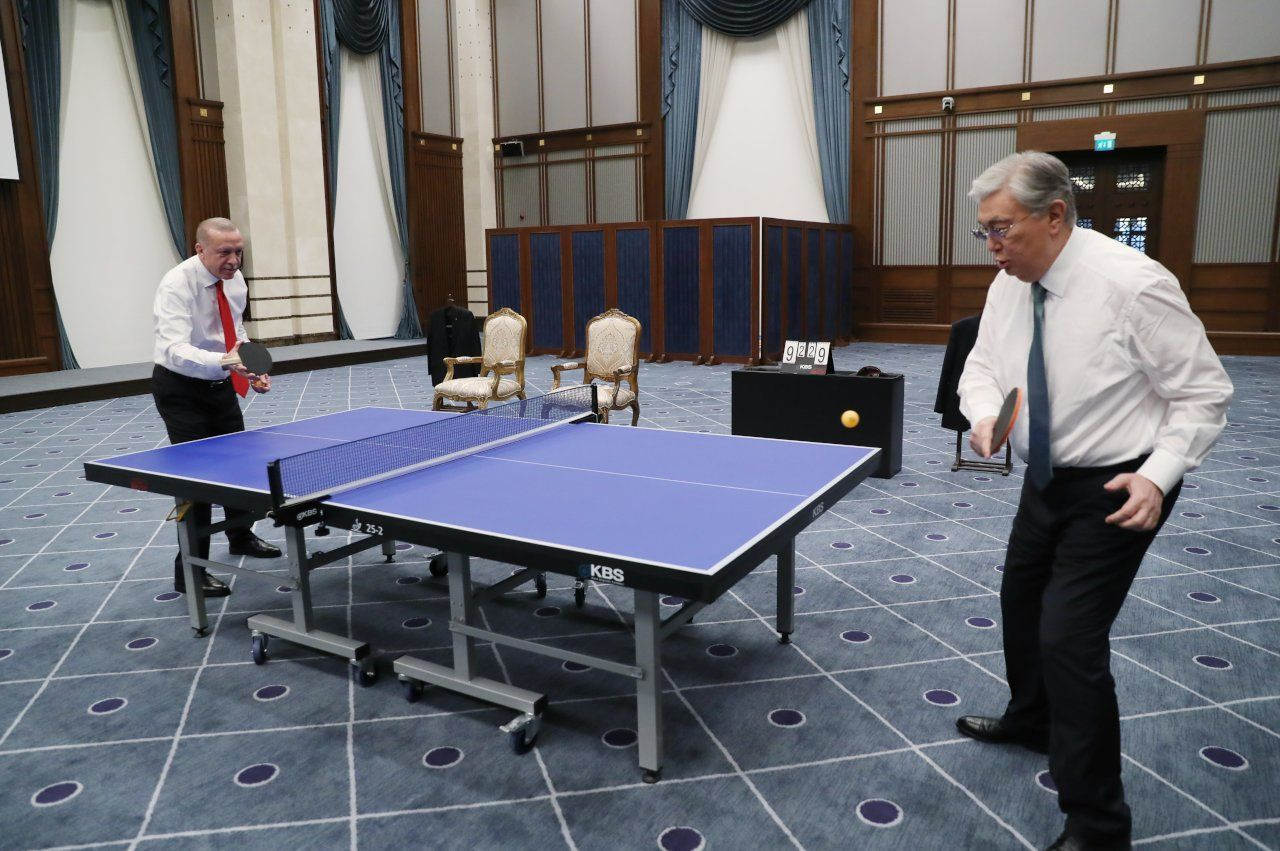 Erdoğan ve Tokayev masa tenisi oynadı - Sayfa 3