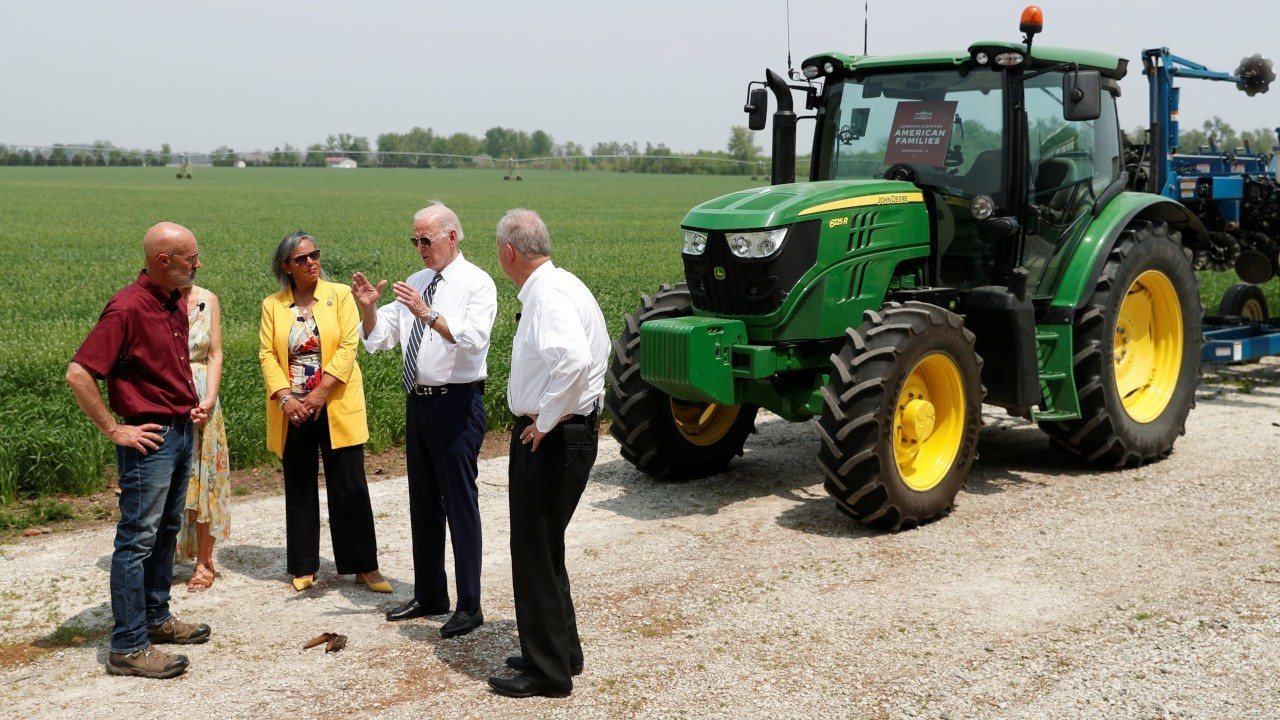 Joe Biden: ABD, Ukrayna'nın tarım ihracatı açığını doldurabilir