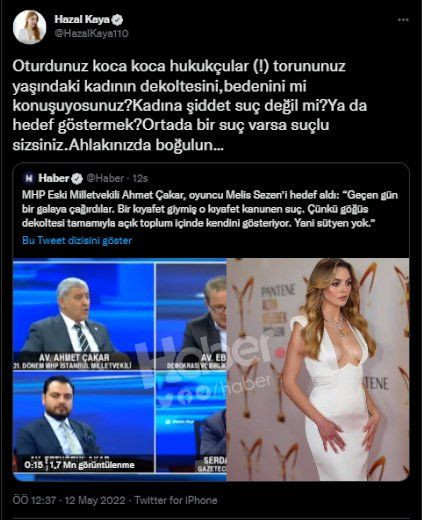 Eski MHP'li vekilin Melis Sezen'i hedef göstermesine tepki: Kadın bedenini rahat bırakın - Sayfa 3