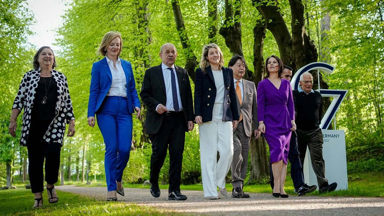G7 dışişleri bakanları Almanya'da: Ukrayna'ya ek silah desteği masada