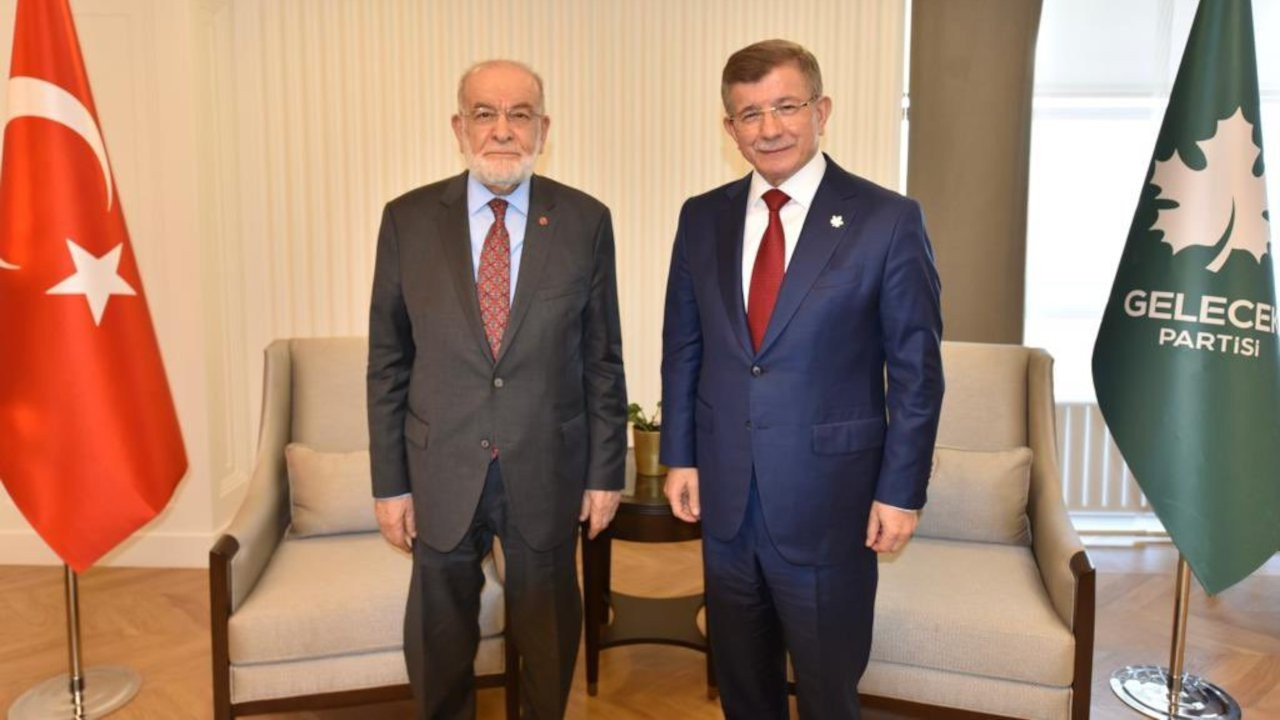 Temel Karamollaoğlu, Ahmet Davutoğlu'yla görüştü