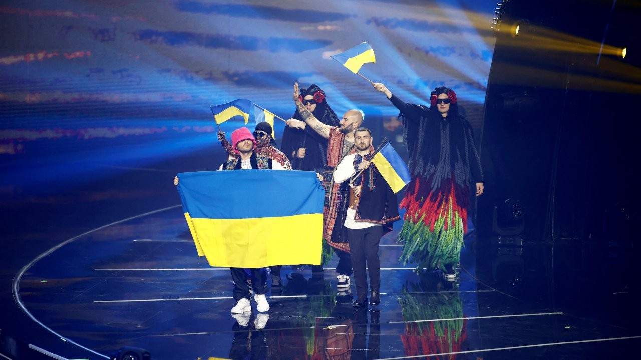 Eurovision şarkı yarışmasını Ukrayna kazandı