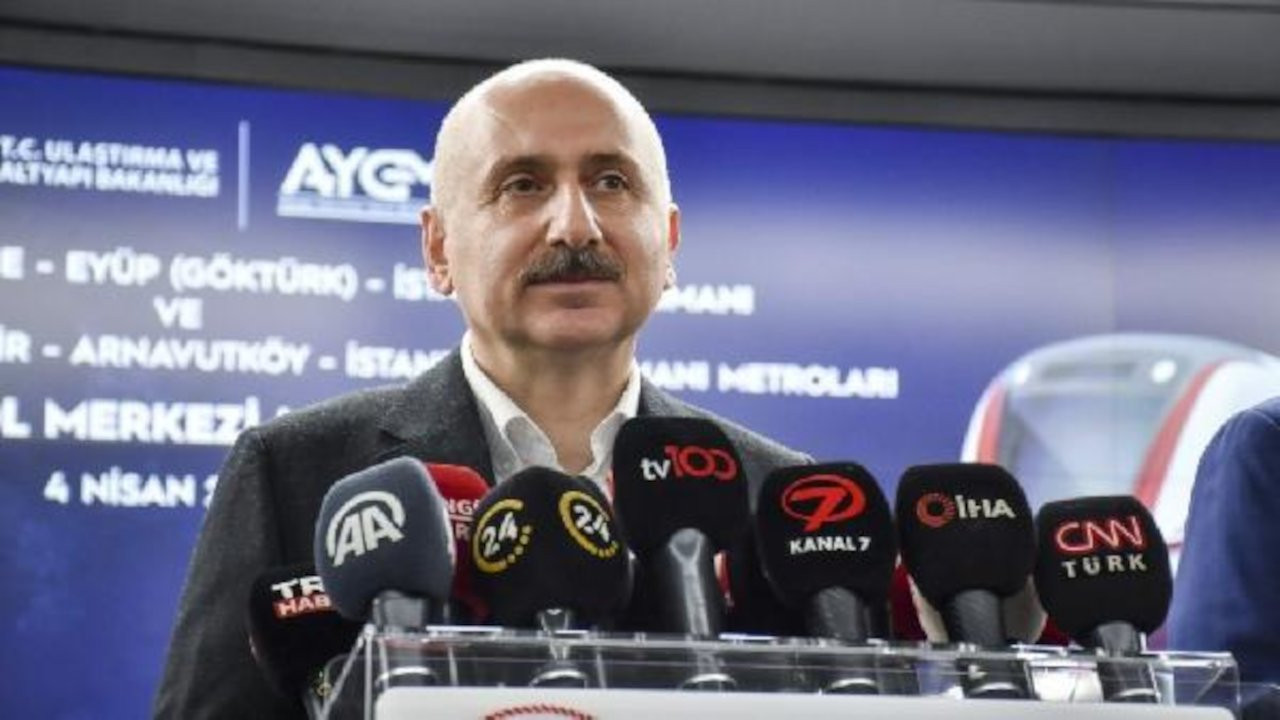 Karaismailoğlu: İstanbul Havalimanı metrosu yüzde 78 tamamlandı