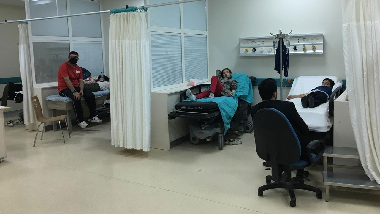 Konya'da 1200 kişi hastanelik oldu