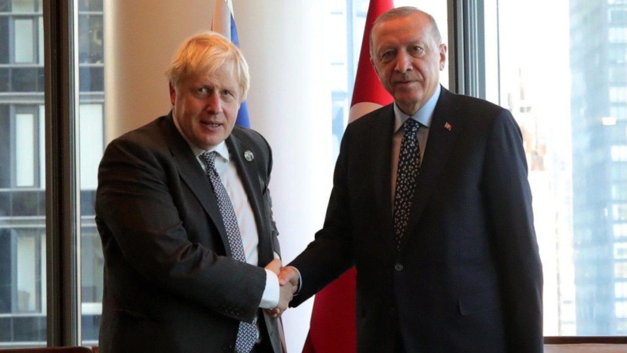 Erdoğan'dan Johnson'a: Türk kamuoyundaki tepki göz ardı edilmemeli