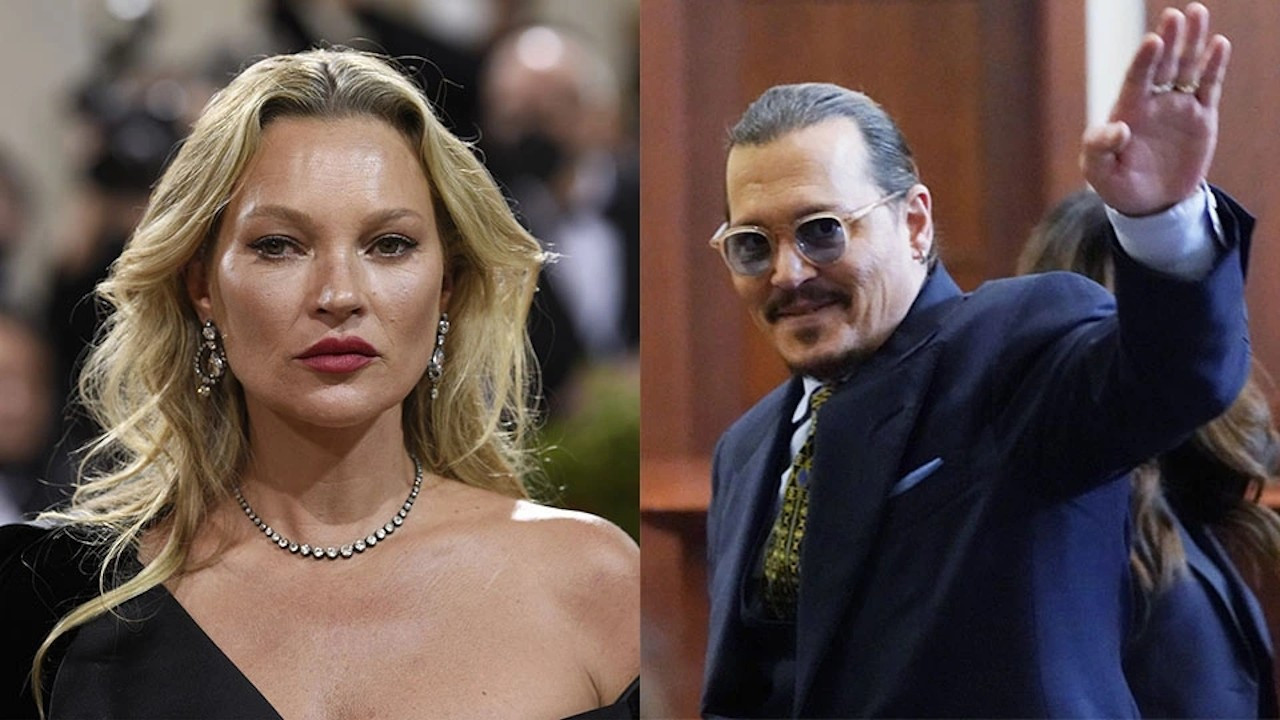 Depp-Heard davasında Kate Moss ifade verdi: Kendim düştüm