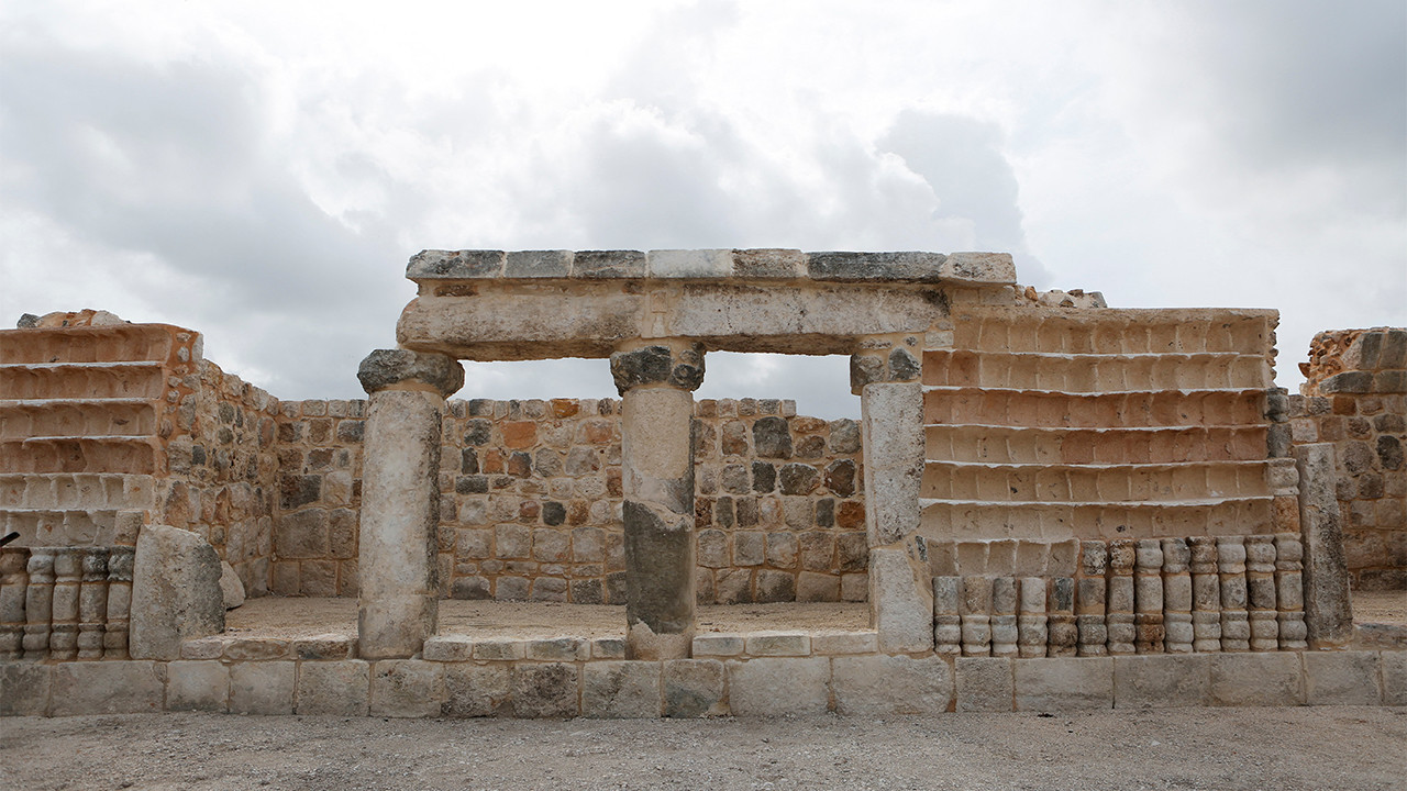 Şantiyede antik Maya şehri keşfedildi