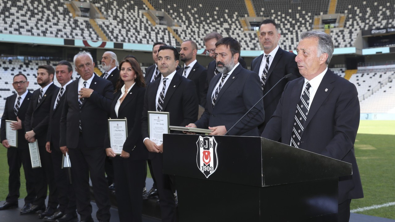 Beşiktaş Yönetim Kurulu'nda görev dağılımı yapıldı
