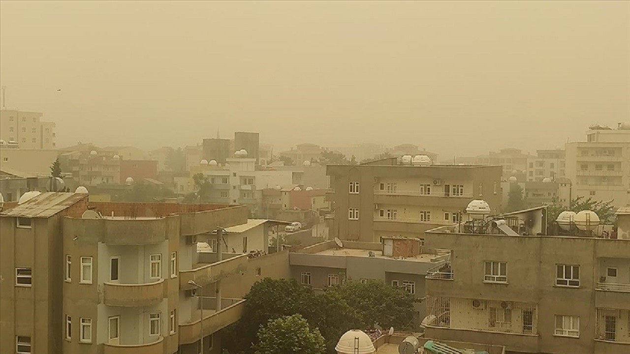Meteoroloji'den Suriye kaynaklı toz taşınımı uyarısı
