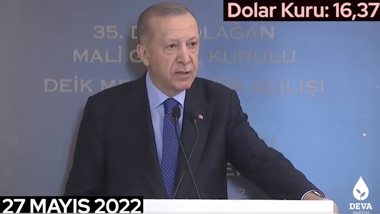 Babacan'dan video: Cumhurbaşkanı para birimini pul olarak güncelledi