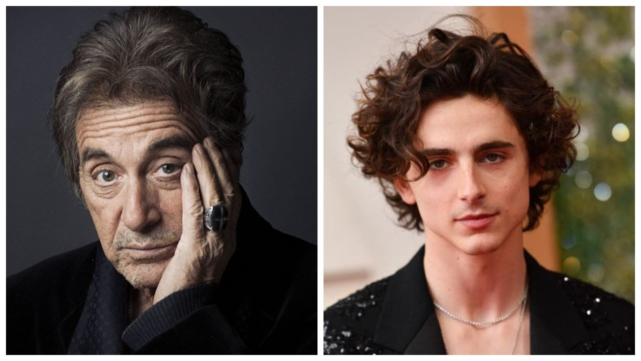 Al Pacino, gençliğini Timothée Chalamet'nin canlandırmasını istedi