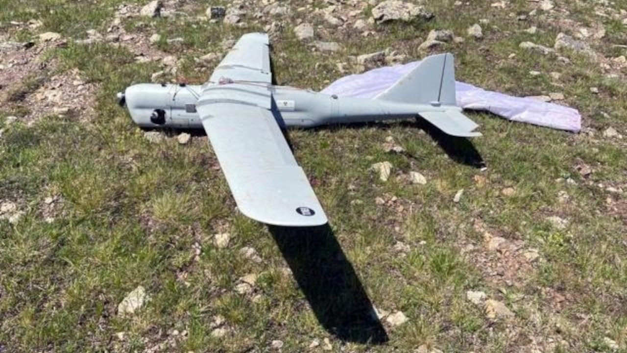 Gümüşhane'de Rus yapımı insansız hava aracı bulundu