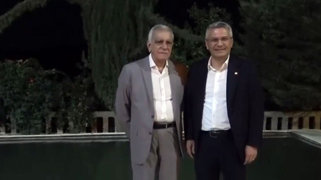 Oğuz Kaan Salıcı Mardin'de Ahmet Türk'le görüştü