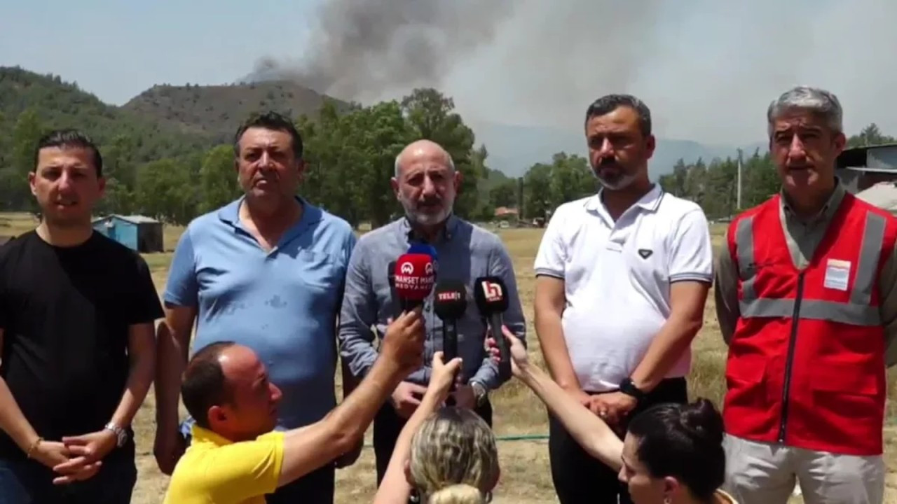 Öztunç: Yangın Erdoğan'ın yazlık saraya dayanınca hemen helikopterler, uçaklar devreye alındı